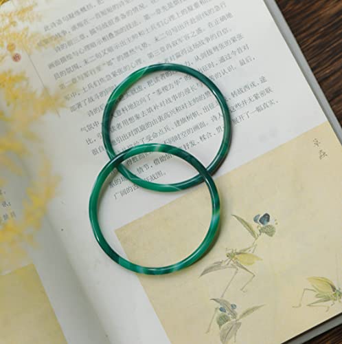Image of Natural Agate Bracelet Bangle With Gift Box Free