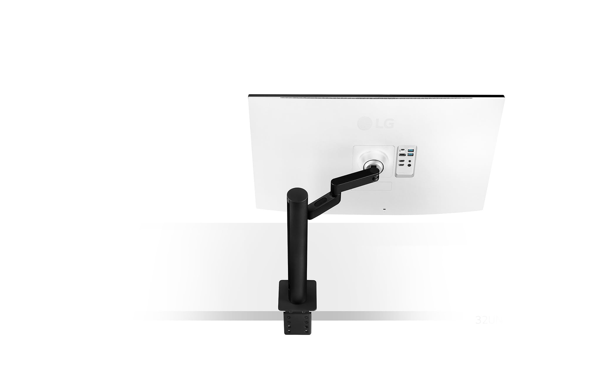 LG Ergo Ultrafine 32UN88AP-W Ecran PC 4K 32" - Dalle IPS résolution 3840x2160, 5ms 60Hz, HDR 10, DCI-P3 95%, Pied Ergonomique réglable, USB-C, Haut-parleurs