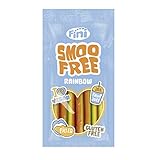 Fini Smoo Free Rainbow | Caramelos de Goma Rellenos | Gominolas Sin gluten y Veganas | Golosinas y Chuches para Cumpleaños, Halloween y Regalos - Bolsa 80 gr