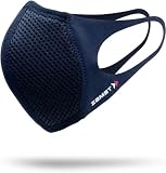 ザムスト(ZAMST) マウスカバー 1枚入り ブラック スポーツマスク スポーツ用 ランニング 通気性 息がしやすい 花粉カット メンズ ふつうサイズ 389452