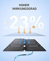 Anker SOLIX C300 DC Powerbank Station (90000mAh) mit 60W Solarpanel, 288Wh Multi-Geräte Powerstation, LiFePO4 Akku, 300W Solargenerator, Für Draußen, Camping, Reisen, Notfälle – Ansicht 8
