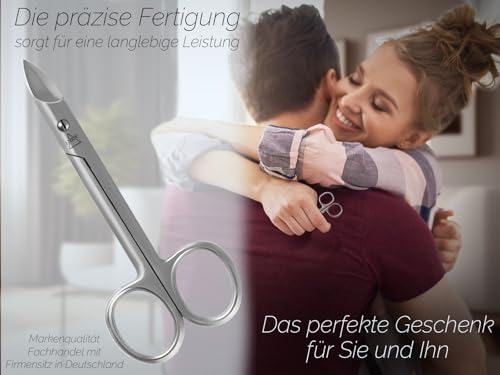Fußnagelschere für Starke und Dicke Fußnägel Nagelschere mit scharfem und präzisem Schnitt Pediküre Schere aus rostfreiem Edelstahl zum Schneiden von Fußnägeln 10,5 cm