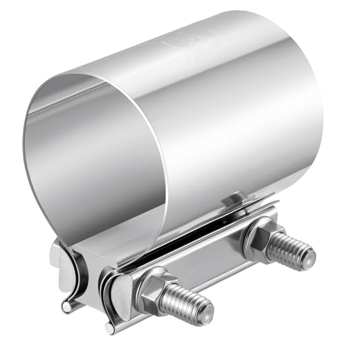 EVIL ENERGY 2.5 Inch Exhaust Clamp, Butt Joint...