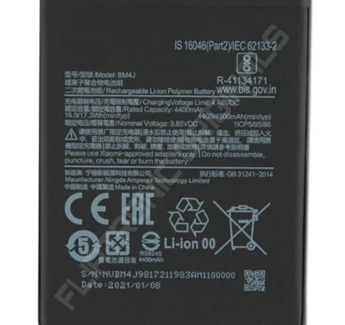 Image of BM4J Battery for Redmi Note 8 Pro 2015105, M1906G7I, M1906G7G Battery with 1 Year Warranty**** (U183)