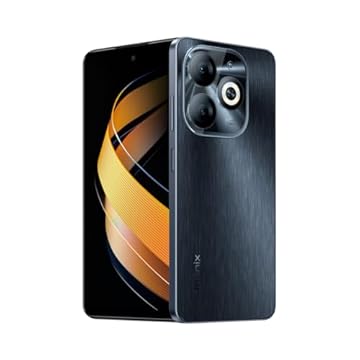 Smartphone INFINIX SMART 8 Pro, 256GB, 4GB RAM, 5000mAh, Câmera Dupla 50MP Ring Flashlight e Selfie 8MP, Tela Magic Ring 6.6" 90Hz, 5000mAh, Preto.