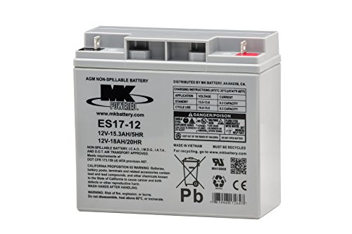 MK Battery ES17-12 Sealed Lead-Acid Battery