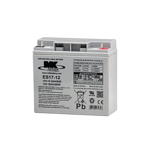 MK Battery ES17-12 Sealed Lead-Acid Battery