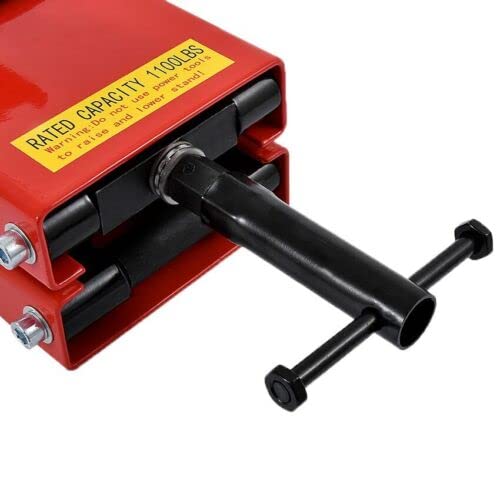 500KG Crane Jack Motorcycle Repair Station Scissor Lift Workshop Lifting Tool