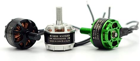 Replacement Part For Racing R1406 3300kv CW/CCW Motor For FPV Racing Quadcopter FPV Multicopter (Silver) - (Color: 2cw 2ccw Green)