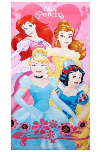 License Sweet Home / Jerry Fabrics Disney Princess Heart Beach Handtuch