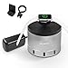 Alxum USB Charging Stand for Apple Watch/iPone, 4 Port USB 3.0 Charging Dock Stand with Phone Holder for Apple Watch Series 4/3/2/1, iPhone X/8/7/6, iPad, Aluminum [NightStand Mode]