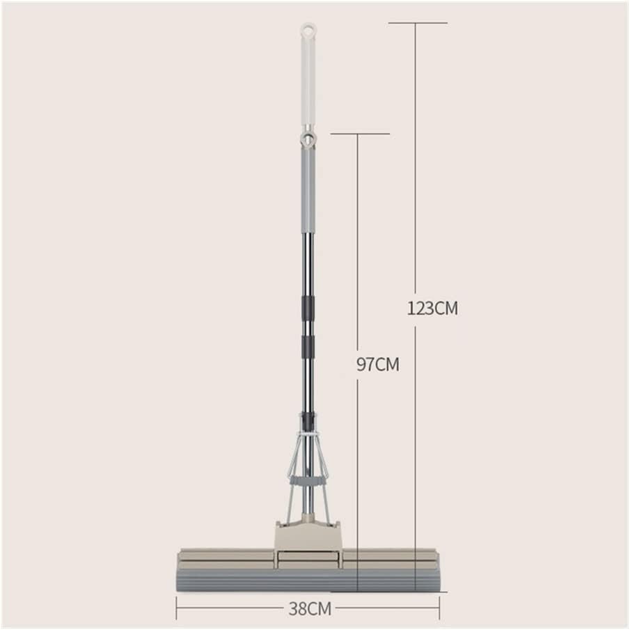 Sponge Mop, Stainless Steel Telescopic Handle, Household Floor, Kitchen, Living Room, Bathroom, Multifunctional Cleaning Tool