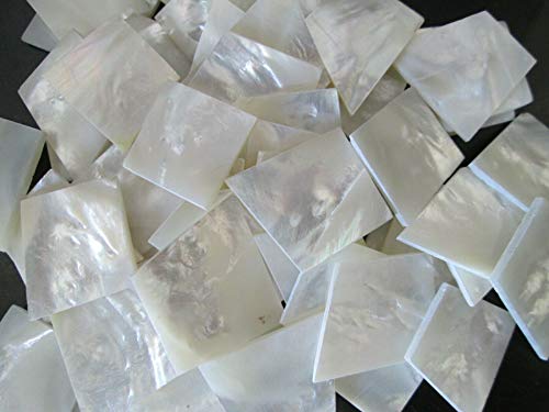 holyland_olivewood 1- Ounce ~~ MOTHER OF PEARL / MOP INLAY PREMIUM BLANKS.shell 1.50 m