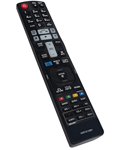 VINABTY Replacement Remote Control Fit for LG Blu-ray Disc Player HR536D HR537D HR558D HR559D HR698D HR699D Remote AKB73115301 - Image 3