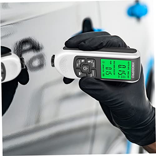 Luxshiny Medidor Digital de Espesor de Recubrimiento para Auto 1.5v Alta Precisión Diseño Portátil miniatura 5