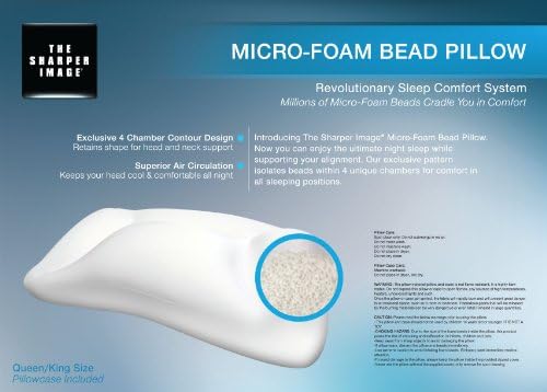 foam bead pillow