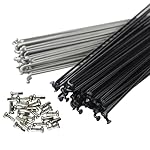 14G-mountain-road-folding-bicycle-spokes-steel-wire-45-steel-stainless-steel-silver-black-copper-cap-iron-hat-curved-spokes-stee