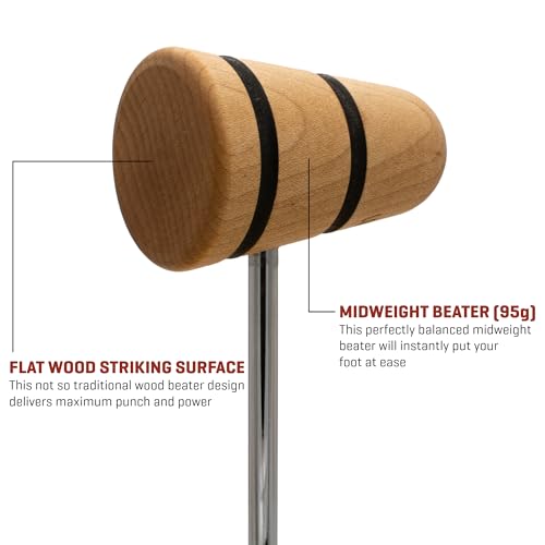 Standard Wood Low Boy Beater con Power Switch 1/4" miniatura 3