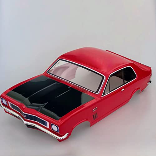 Coche teledirigido Torana GTR XU-1 escala 1:10 rojo radiocontrol de batería recargable
