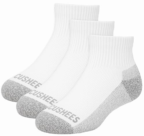 Cushees Thick Ankle Socks, 3-pack