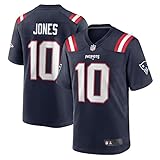 MOMQmicl NFL Football New England Patriots 1# 9# 10# 11# 54# 81# Jersey T-Shirt Herren (Color : 10, Size : XL)