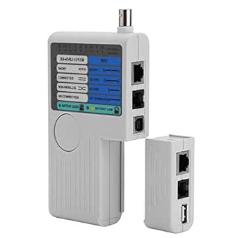 Tester Multifunzione Per Cavi Di Rete Con Misuratore Ottico - Tracciatore RJ11/RJ45, PoE, NCV, Ricarica Type-C - Foto 2