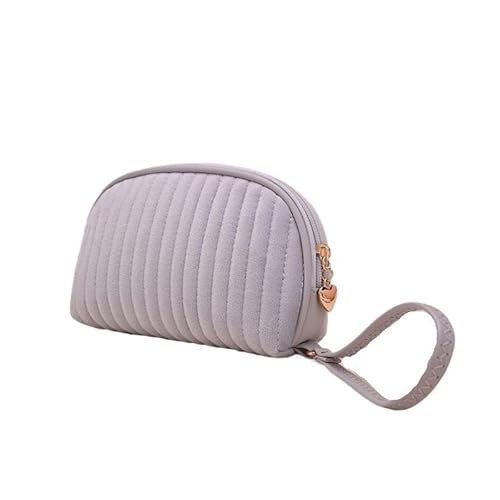 YMGSCC Ladies' Makeup Car Sewing Velvet Surface Portable Travel Toiletry Bags