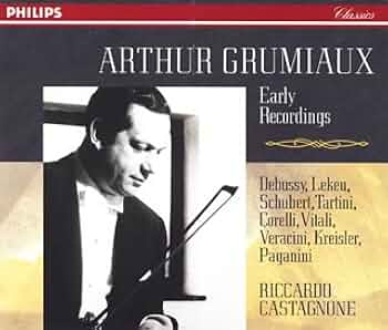 Amazon.co.jp: アルテュール・グリュミオーの芸術: ミュージック