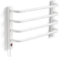 Toalheiro Térmico 110v para 1 Toalha Fio Lado Esquerdo Branco