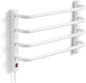 Toalheiro Térmico 110v para 1 Toalha Fio Lado Esquerdo Branco