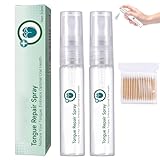 GlosShield Tongue Repair Spray, Tongue swell-relief spray (2PCS)