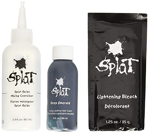 Splat | Deep Emerald | Original Complete Green Hair Dye Kit | Semi-Permanent | 30 Wash Temporary | Vegan & Cruelty-Free #TOP3