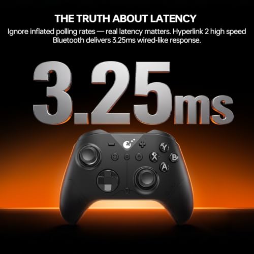 Image of GuliKit ES MAX Gaming Controller,Fast Bluetooth Wireless & Wired Gamepad