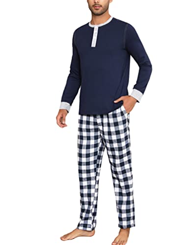 Pyjama homme Doaraha manches longues idéal pour les soirées cocooning et week-ends