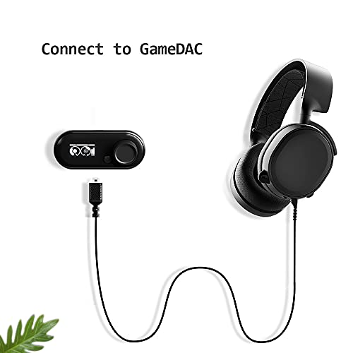 Cable de audio de reemplazo compatible con SteelSeries Arctis miniatura 3