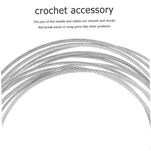 Magiclulu 11Pcs Stainless Steel Ring Needle Embroidery Set Yarn Crochet Sweater Sets Yarn Sewing Needles Wool Needles Knitting Needles Set Diy Knitting Needle Crochet Accessory Metal Needle #TOP2
