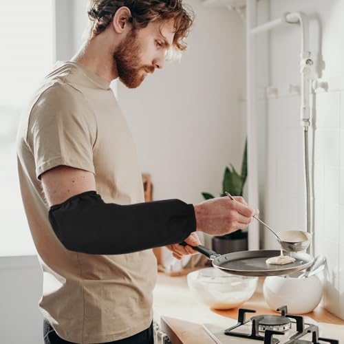 Fundas protectoras de brazo impermeables de 4 pares para hogar y negocios 6