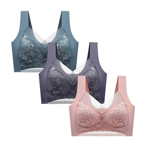 Soutien-gorge en dentelle push-up idéal pour le yoga, le bureau et la maison