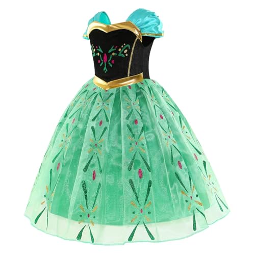 Disfraz de princesa para niñas, talla 130 5-6 años miniatura 2