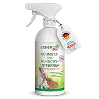 Exner Bio Enzymreiniger für Nagerkäfige – Geruchsentferner & Geruchsneutralisierer gegen Urin, KOT & Tiergerüche – Mit effektiven Mikroorganismen zur dauerhaften Geruchsbeseitigung – 500 ml