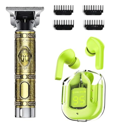 Image of COMBO Offer Hair Trimmer Electric Machine Adjustable Blade Clipper Professional For Man (MULTYCOLOUR)