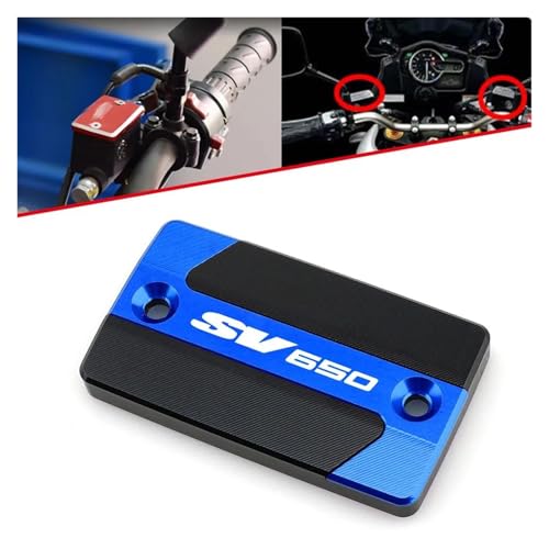 Couvercle de réservoir liquide de frein CNC or pour Suzuki SV650 SV650S