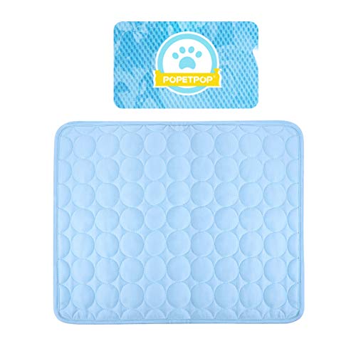 Tapete refrescante de verão POPETPOP Pets – cobertor para cães autorresfriante para cama fresca para