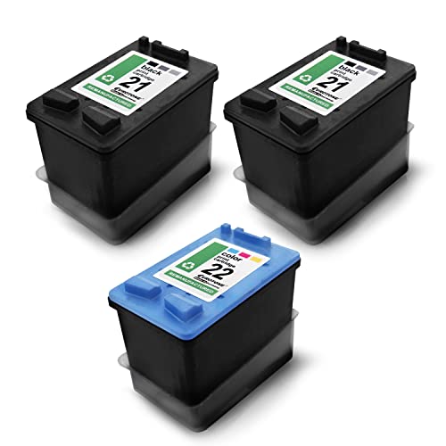 Cartouches HP 21XL 22XL Müller Printware pour réparer les impressions ternes et buses bouchées