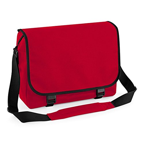 Sac bandoulière Classic Rouge BagBase pour le quotidien