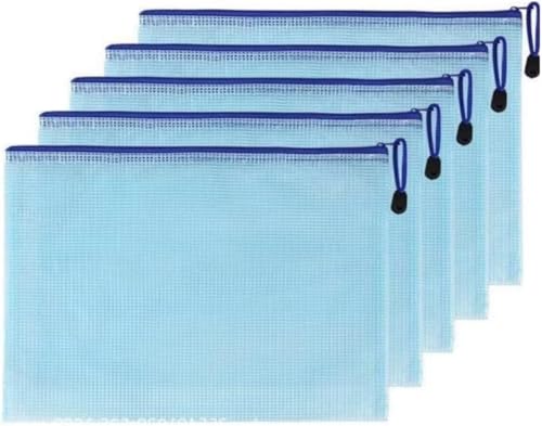 Riazdiw 10 t@C ޑ Wbp[  PVC h ̎ ItBXpi   [ t@CA4/A5/A6 (u[,A4y34cm*24cmz)