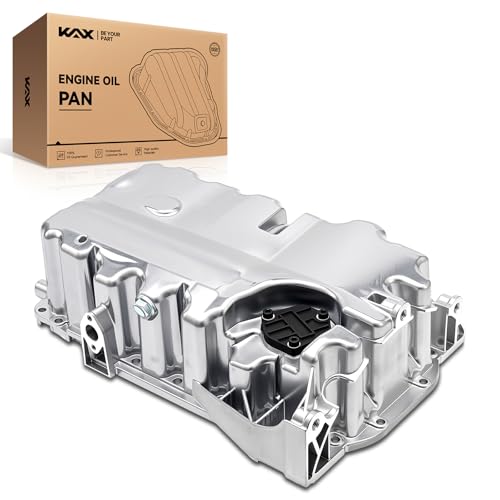 Image of KAX 264-457 Engine Oil Pan Fit for Volkswagen Passat 2006-2008 2.0T, Volkswagen Eos 2007-2009 2.0T, Volkswagen GTI 2006-2007