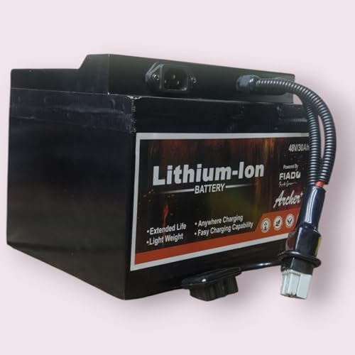 Image of 48V Lithium-Ion (NMC) Battery - 14S Lightweight, Long-Lasting Battery Pack for Electric Vehicles (1, 48V /30Ah) | 1-Year Warranty