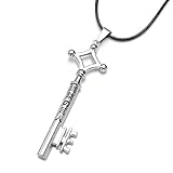yushe Eren Yeager Key Alloy Pendant Necklace (#2 Silver)