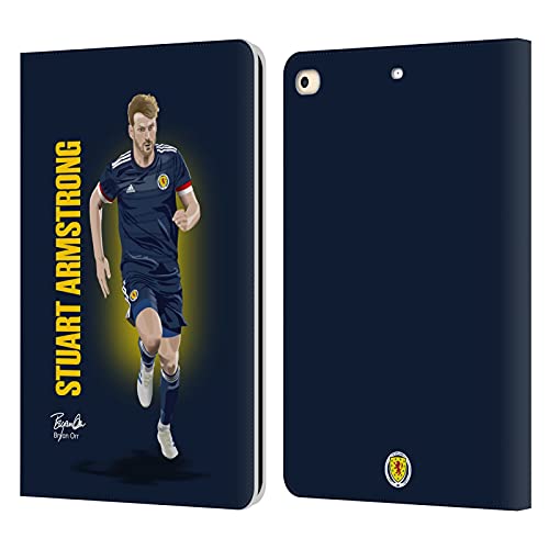 Étui portefeuille Stuart Armstrong iPad 9.7 cuir Ecosse Head Case Designs